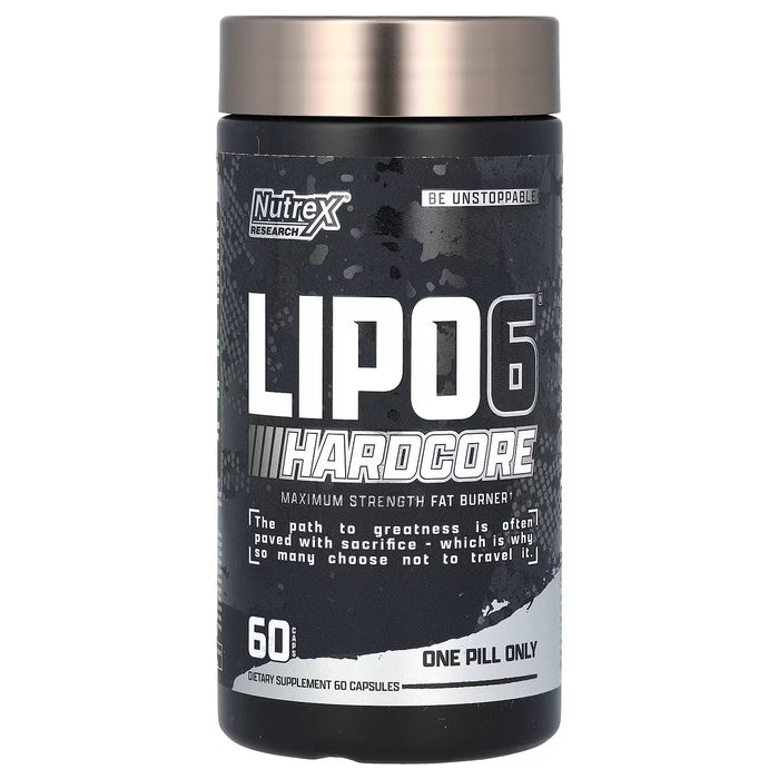 Nutrex Lipo6 Hardcore 60 Counts