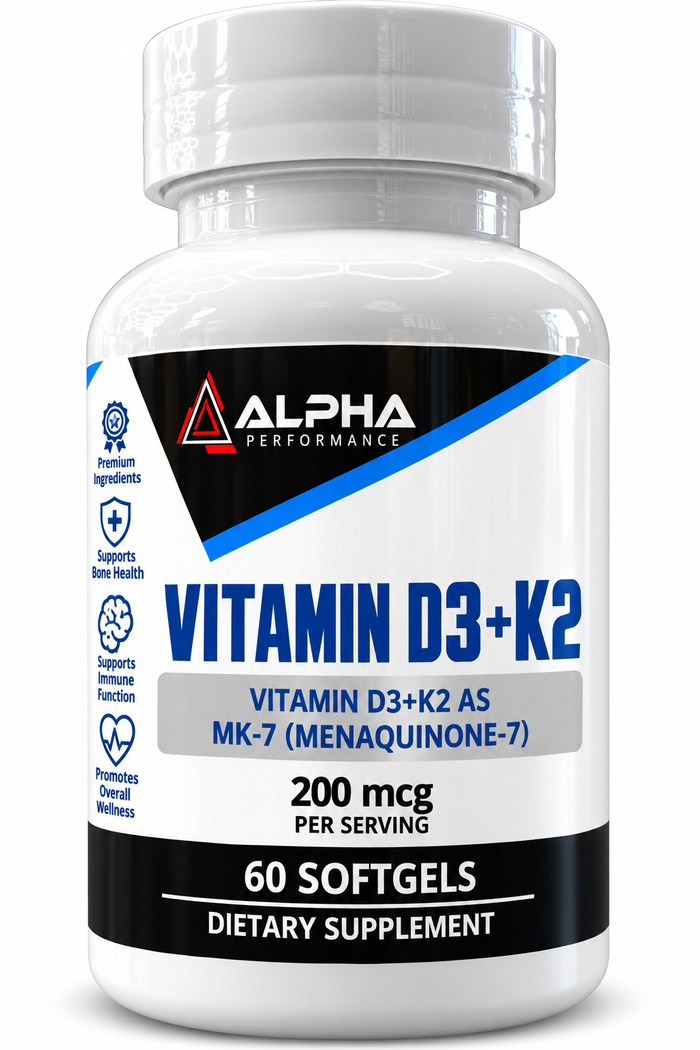 Vitamin D3 + K2 By Alpha Performance