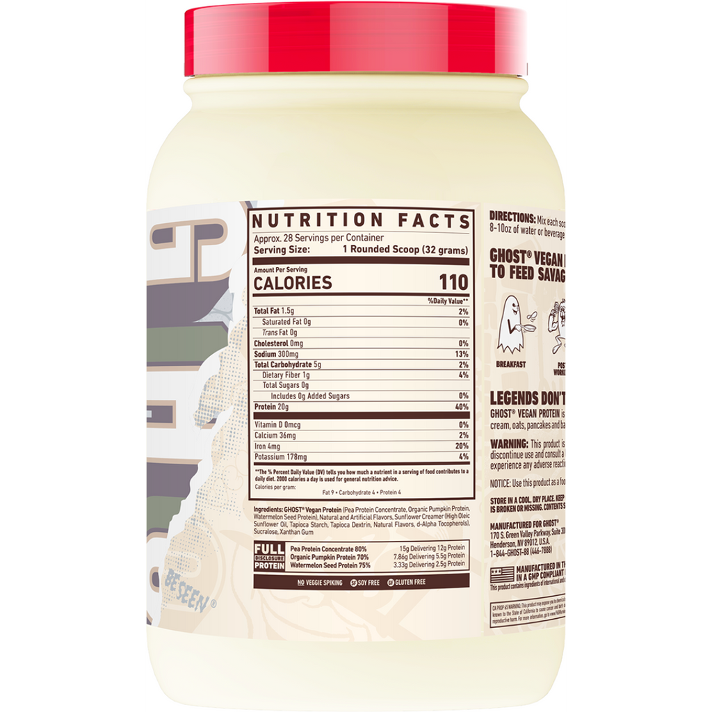 Ghost vegan plant-based protein powder by My Store