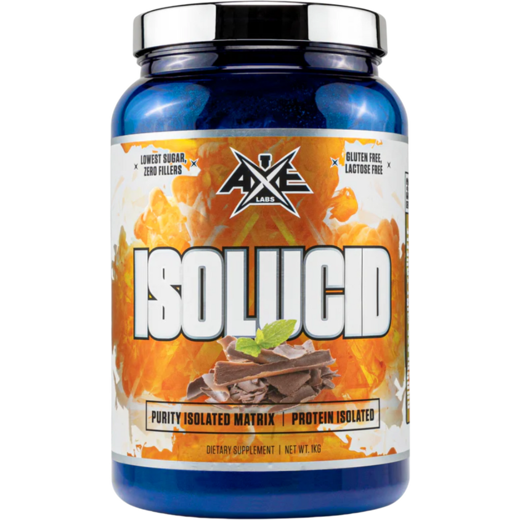 Axe labs isolucid whey protein isolate vanilla 1 kg by Meltonsupps