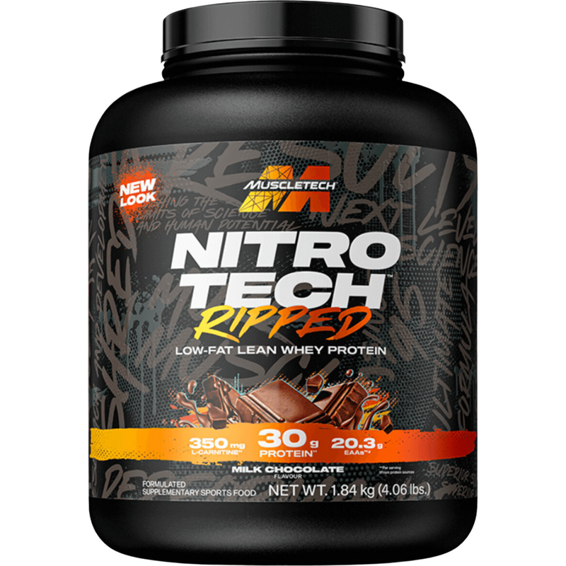 MuscleTech Nitro Tech Ripped Protein Powder 30 G 1.84 Kg