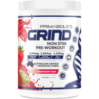 Grind non stimulant pre workout formula 30 serves by Primabolics