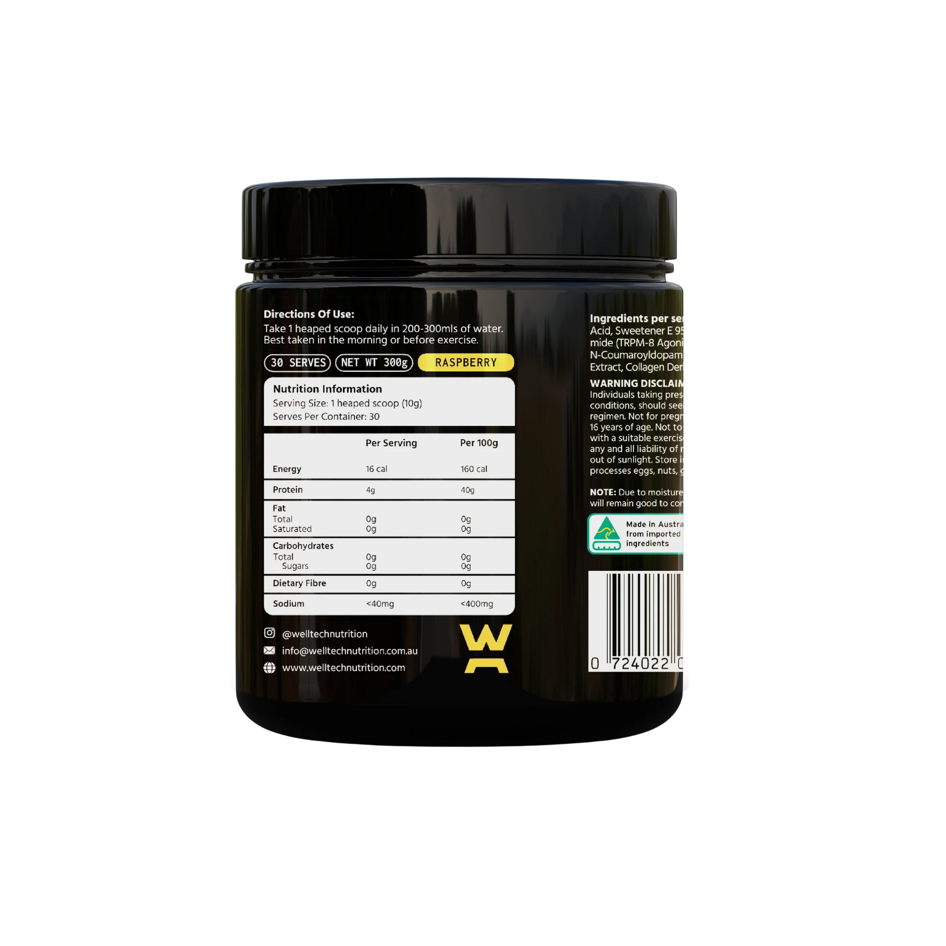 Welltech Cardaclen 30 servings by Well Tech
