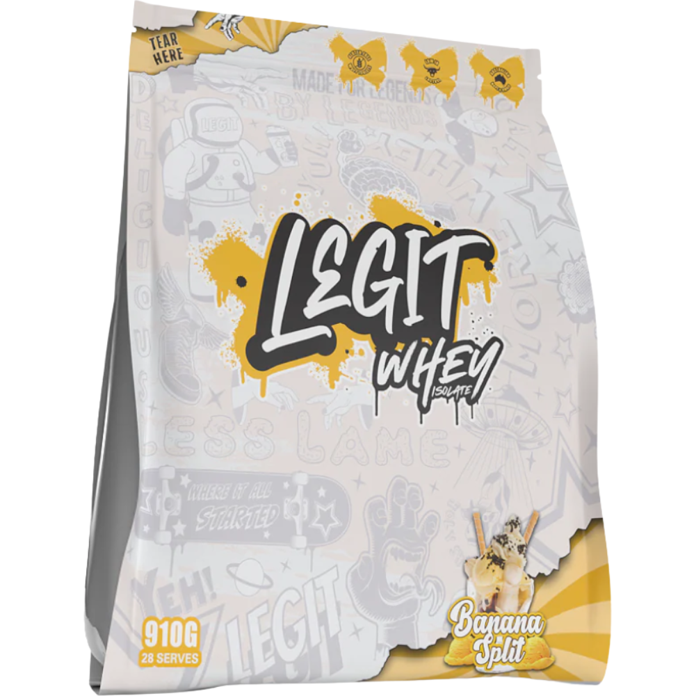 Legit supps whey isolate powder 25g protein per serve by Legit Supps