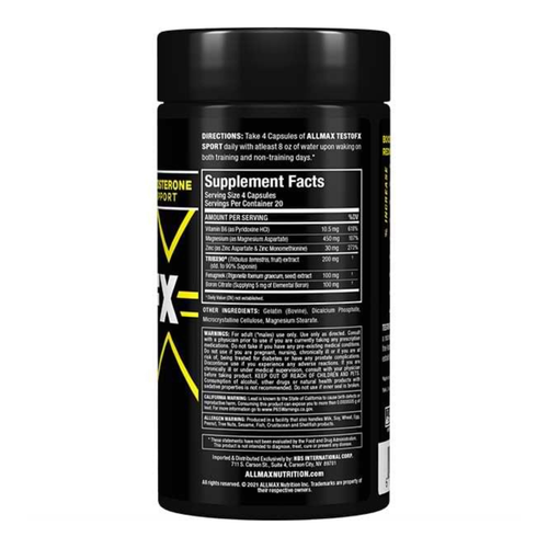 ALLMAX TestoFX 80 Capsules