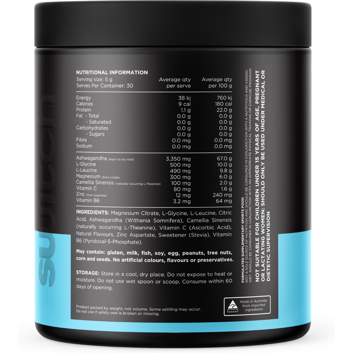 Switch nutrition adrenal switch magnesium sleep support capsules by Switch nutrition