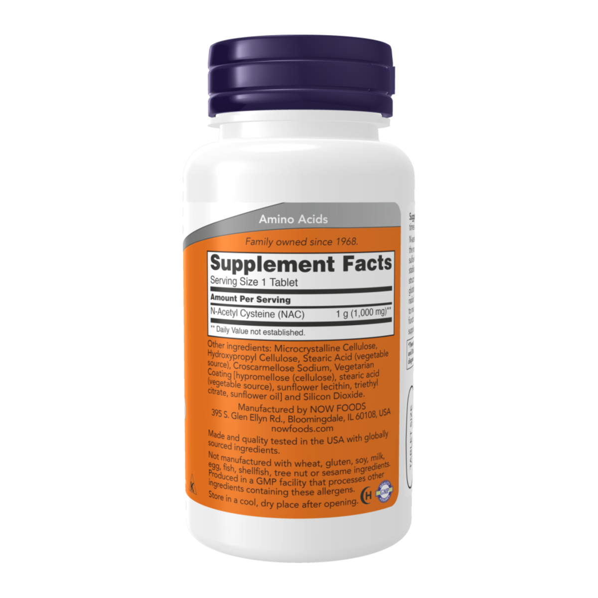 NAC (N-Acetyl-Cysteine) By Now Foods by Now Foods