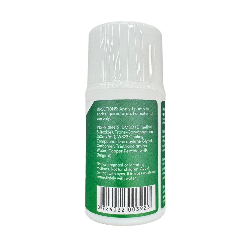 Chronix GHK Cu Gel Topical Gel Copper Peptide by Welltech Nutrition