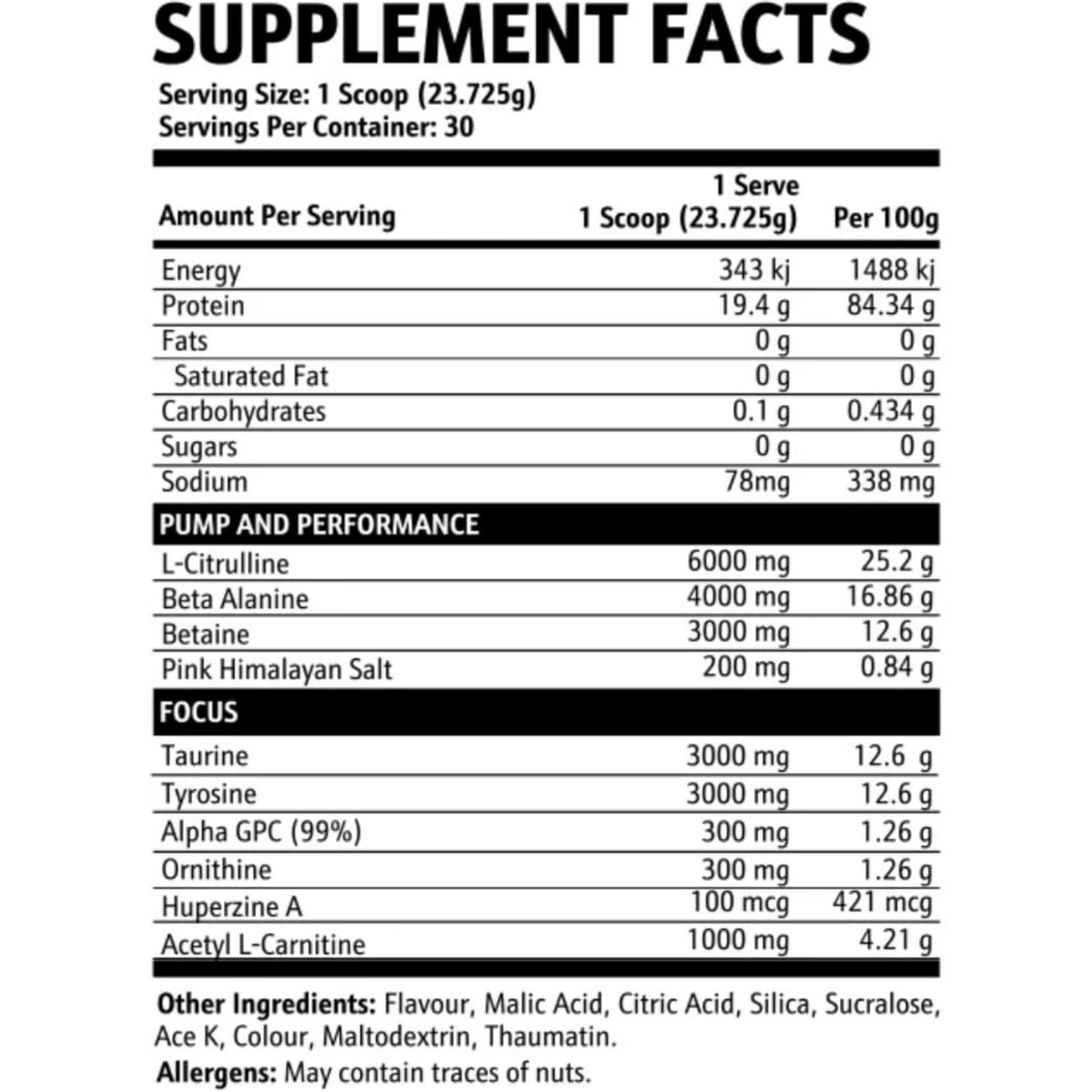 Sidekick Non Stim Pre workout by Meltonsupps