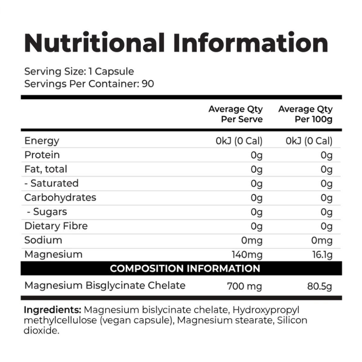Magnesium Glycinate
