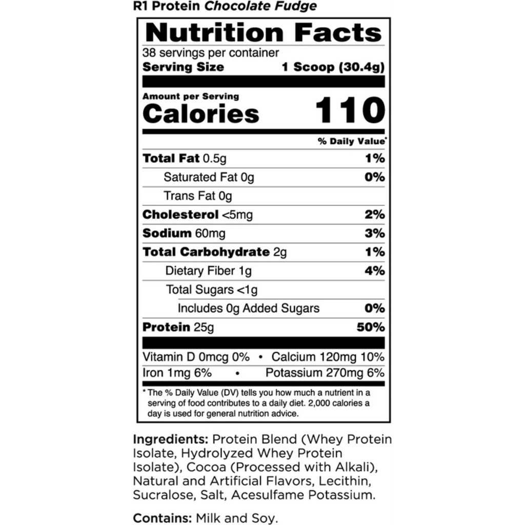 Rule 1 r1 whey isolate hydrolysate formula powder by Rule 1