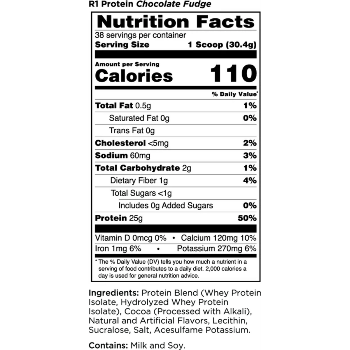 Rule 1 r1 whey isolate hydrolysate formula powder by Rule 1