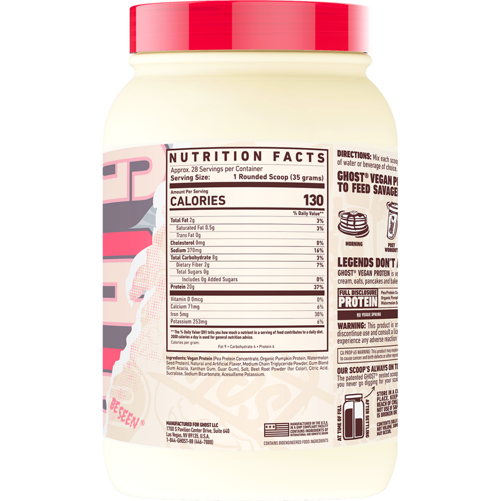 Ghost vegan plant-based protein powder by My Store
