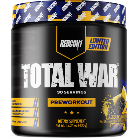 Redcon1 total war pre-workout powder, 30 servings by REDCON1