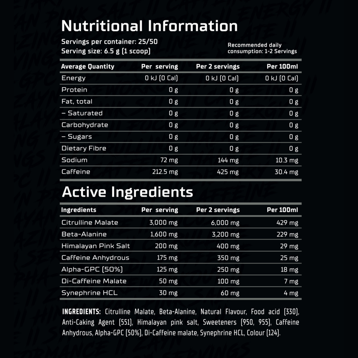 Zayn Preworkout By Zaynlyfstyle