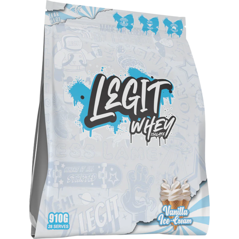 Legit supps whey isolate powder 25g protein per serve by Legit Supps