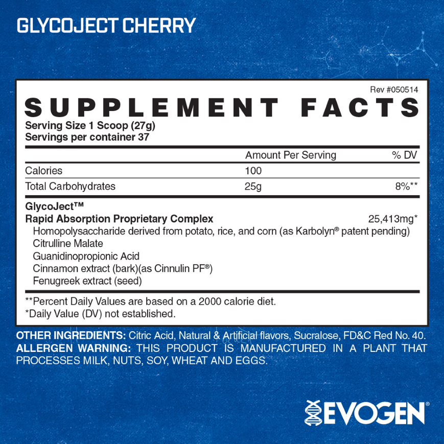 Evogen Glycoject Dietary Supplement Capsules 100 Count Australia Evo Nutrition Ltd by EVOGEN NUTRITION