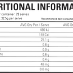 Legit supps whey isolate powder 25g protein per serve by Legit Supps