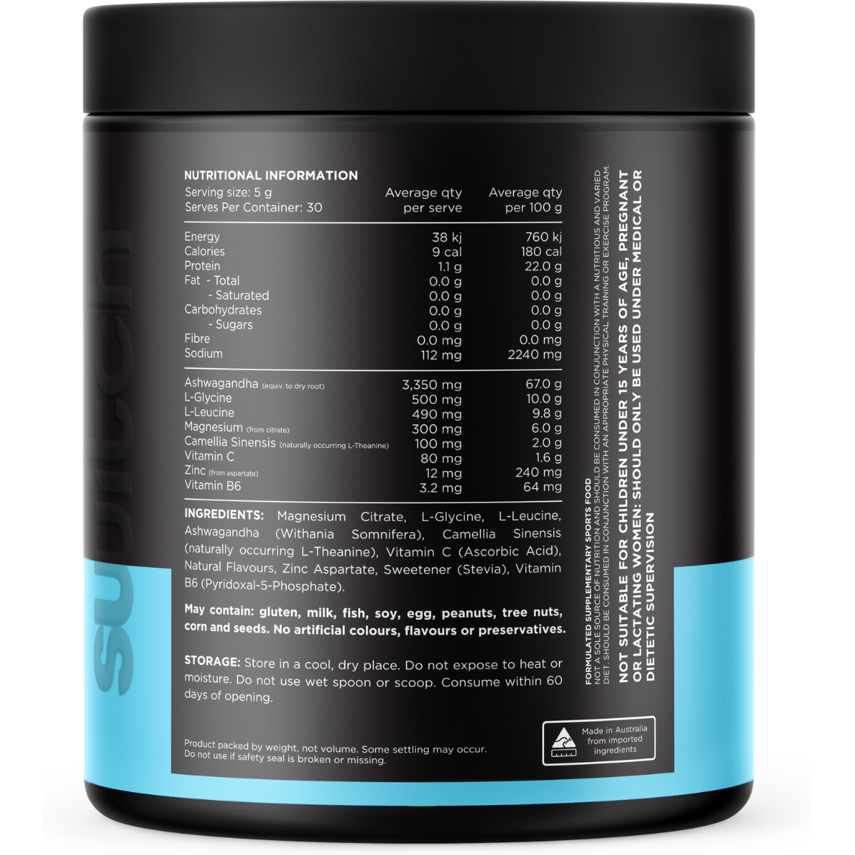 Switch nutrition adrenal switch magnesium sleep support capsules by Switch nutrition