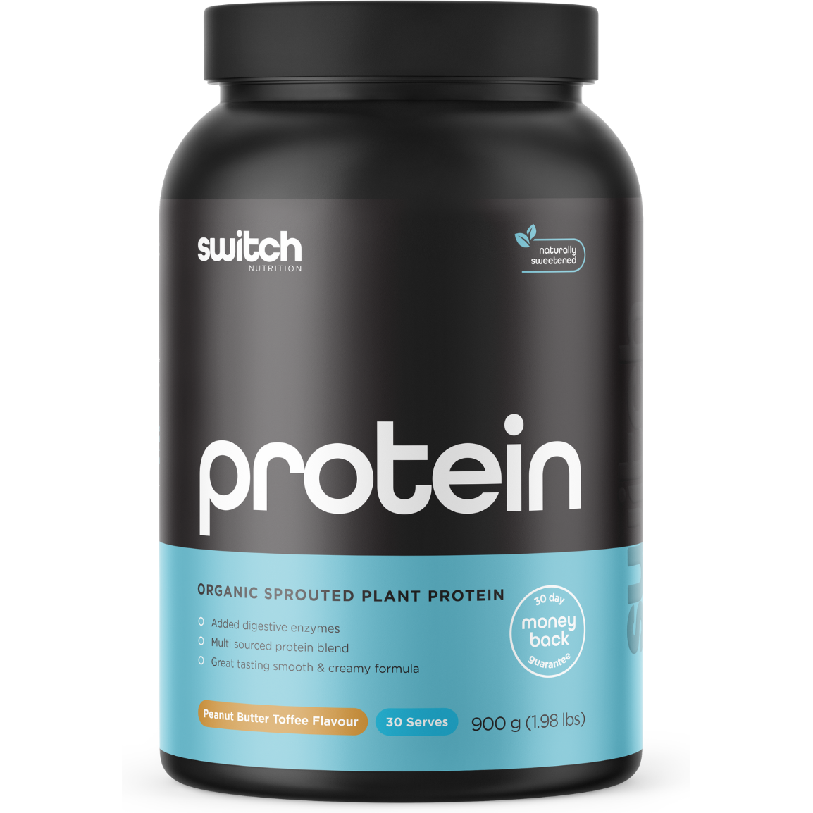 Switch protein sprouted vegan plant-based protein powder by My Store