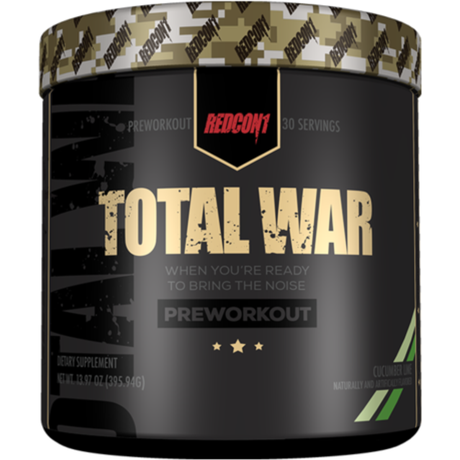 Redcon1 total war pre-workout powder, 30 servings by REDCON1