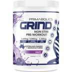 Grind non stimulant pre workout formula 30 serves by Primabolics