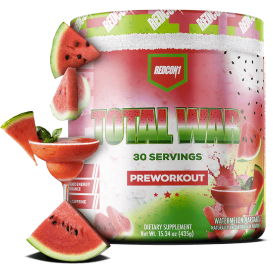 Redcon1 total war pre-workout powder, 30 servings by REDCON1