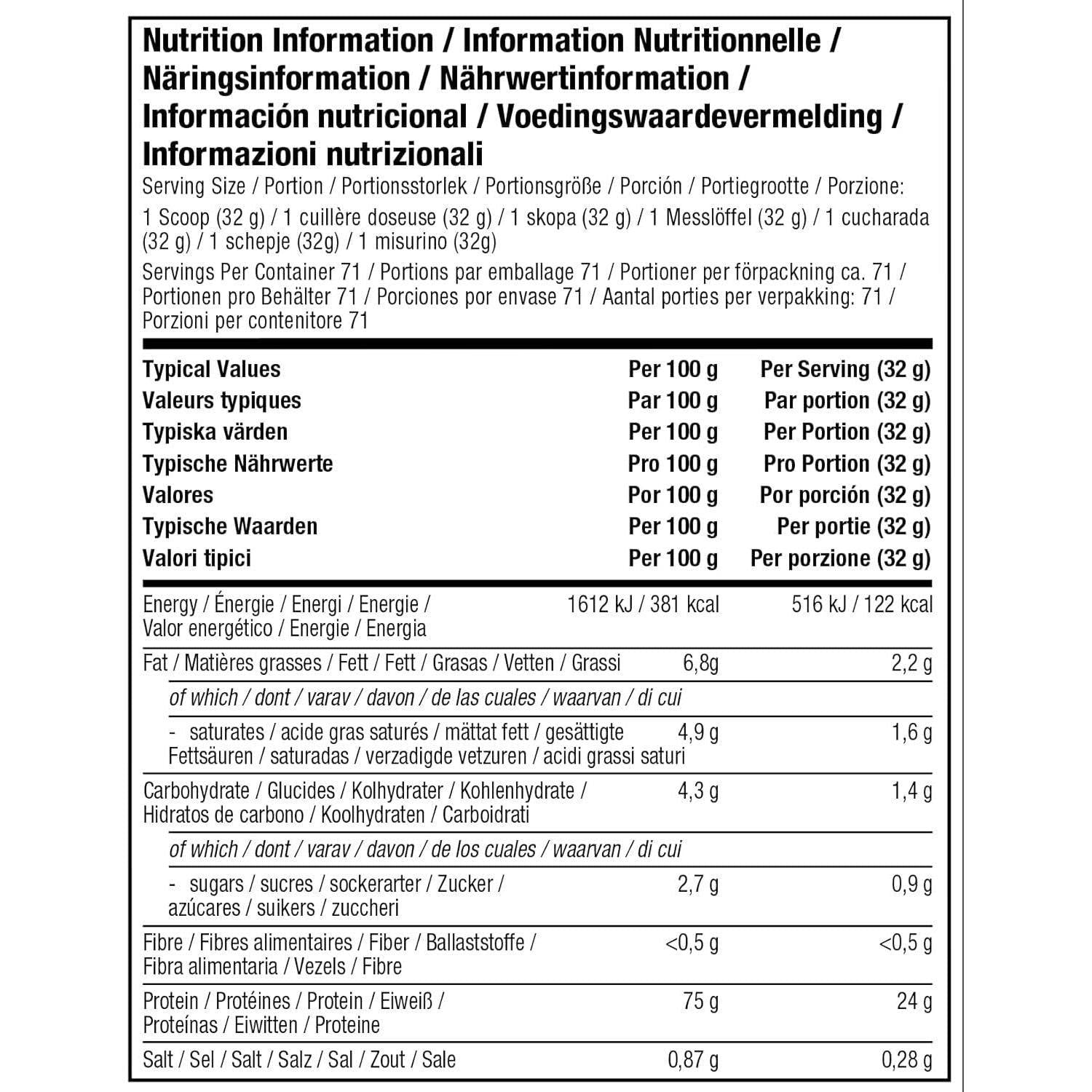 MuscleTech NitroTech whey gold protein powder 2.27 kg by MUSCLETECH