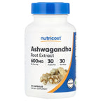Nutricost ashwagandha root extract 600 mg capsule by Nutricost