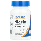 Nutricost niacin 500 mg dietary supplement by Nutricost