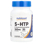 Nutricost 5-HTP 100 mg dietary supplement by Nutricost