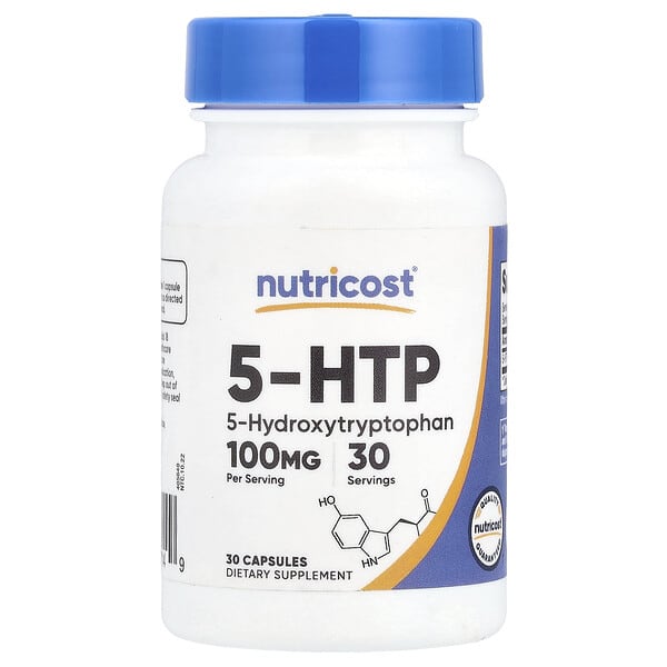 5-HTP, 200 mg By Nutricost,