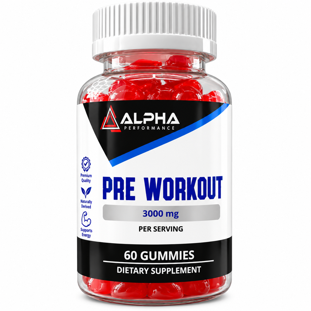 Pre Workout Gummies By Alpha Performance