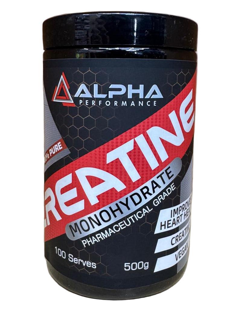 Alpha performance creatine powder 500 g by Alpha Performance