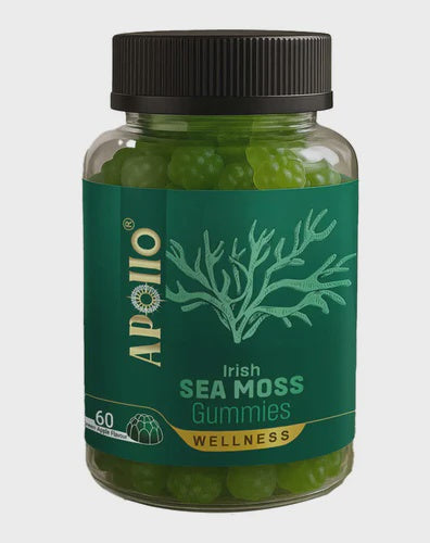 Apollo Irish Sea Moss Gummies 60 Count