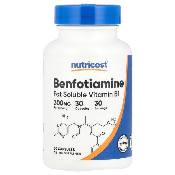 Benfotiamine 300 mg By Nutricost