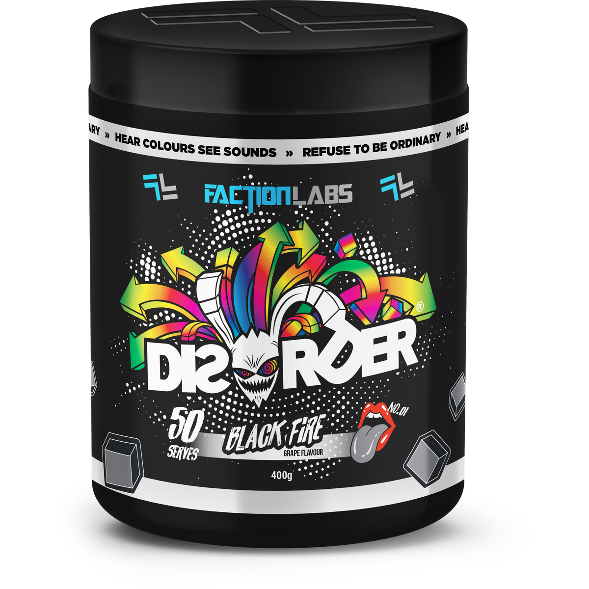 DISORDER - Product Image - 50 Serve - Black Fire (#1)