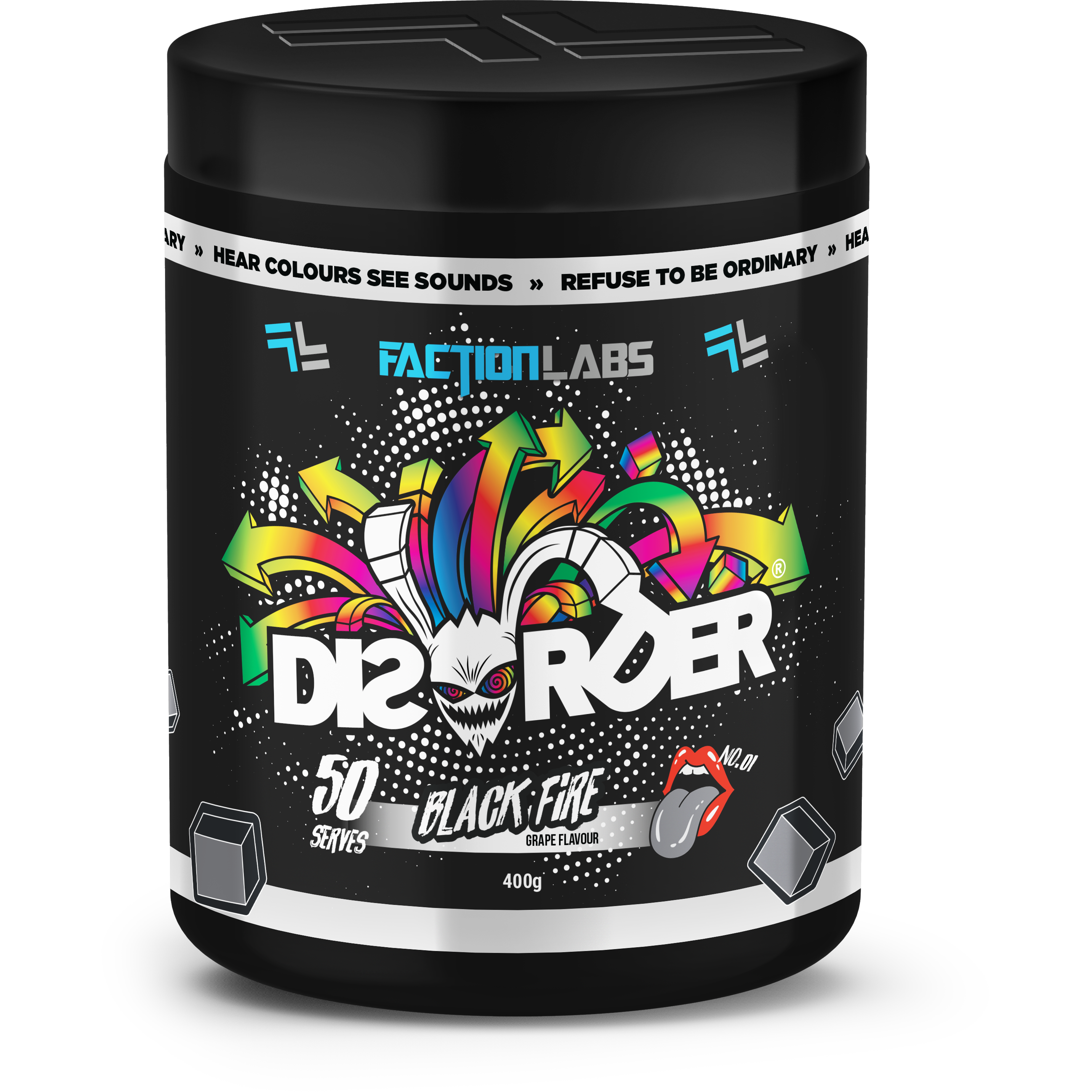 DISORDER - Product Image - 50 Serve - Black Fire (#1)