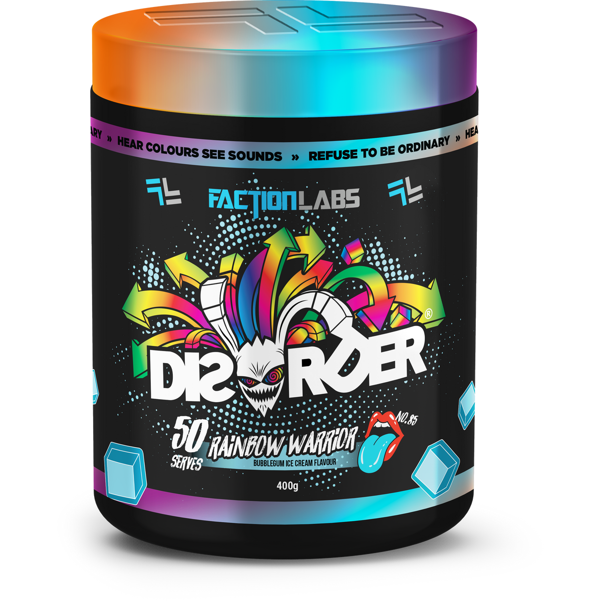 DISORDER - Product Image - 50 Serve - Rainbow Warrior (#1)