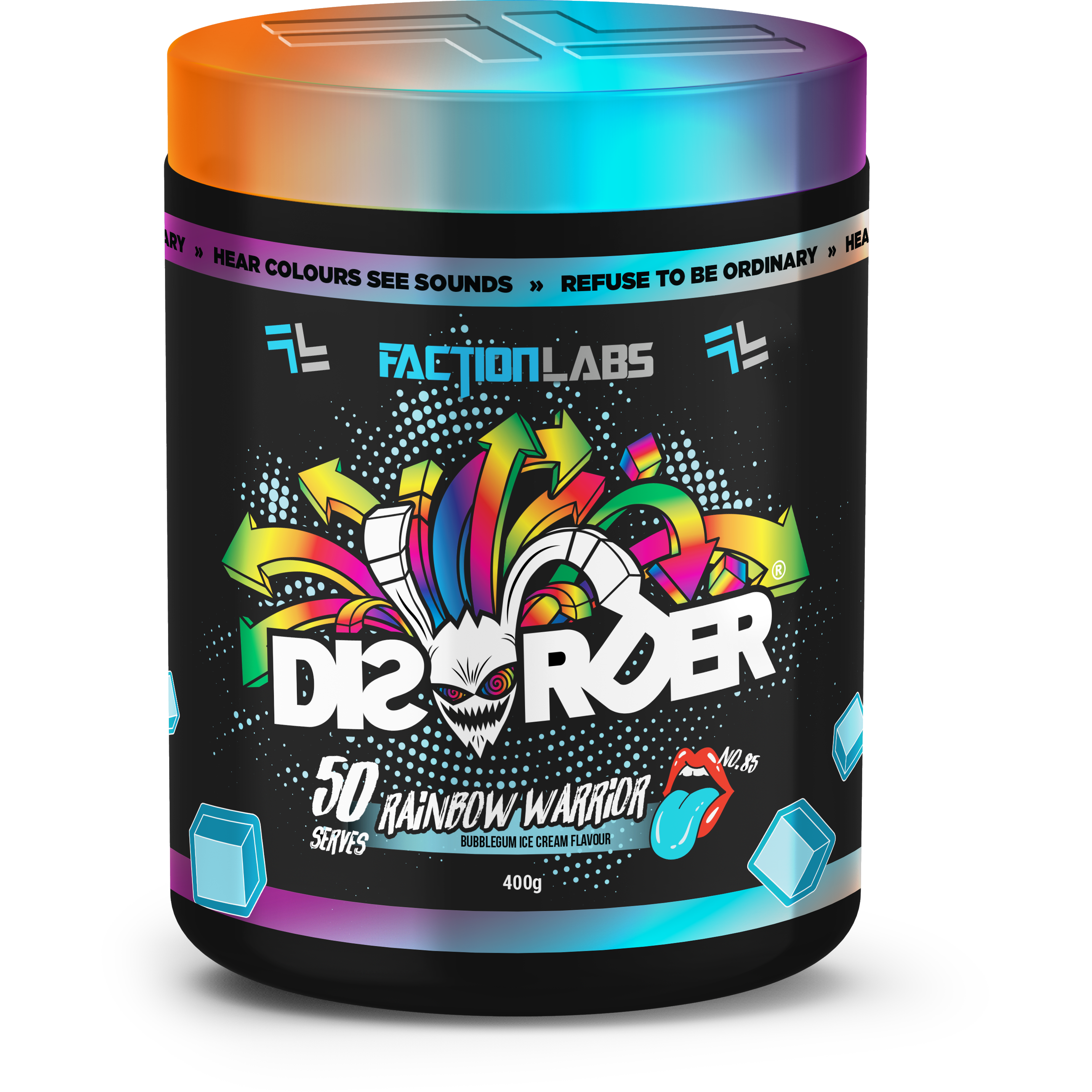 DISORDER - Product Image - 50 Serve - Rainbow Warrior (#1)