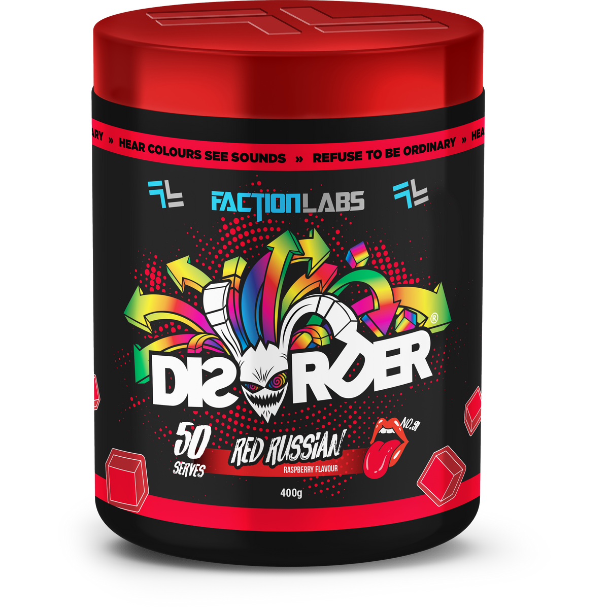 DISORDER - Product Image - 50 Serve - Red Russian (#1)