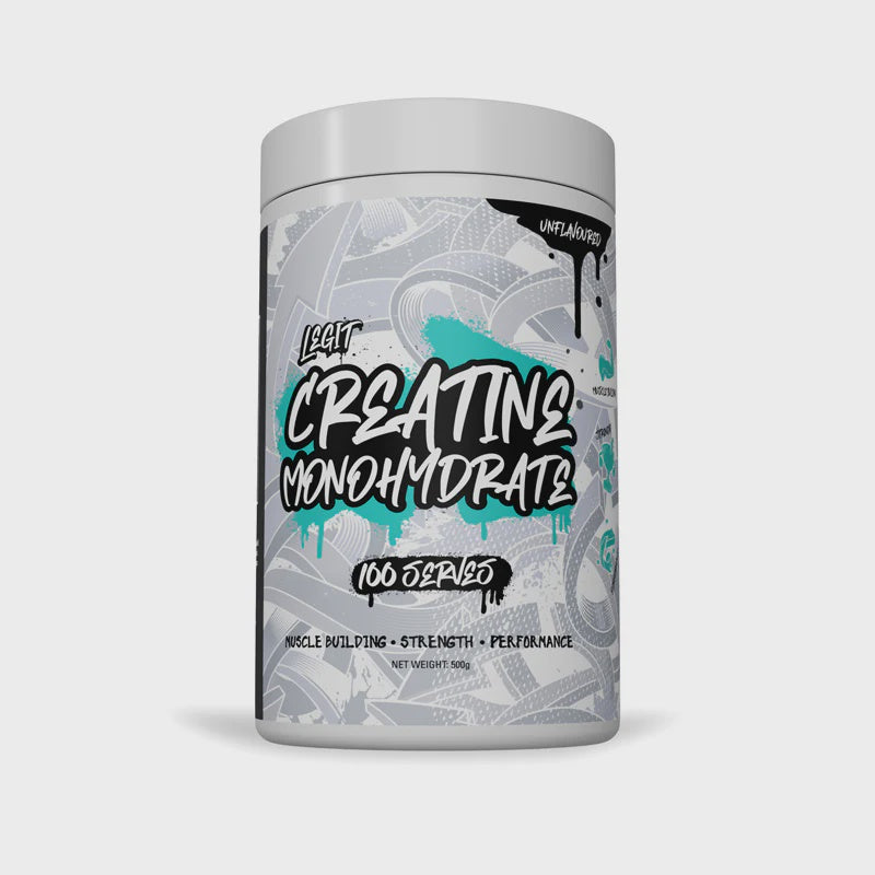 Legit Supps Creatine Monohydrate Powder 500 G 100 Servings
