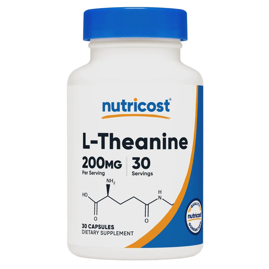 Nutricost L-Theanine 200 Mg Count 30 Servings