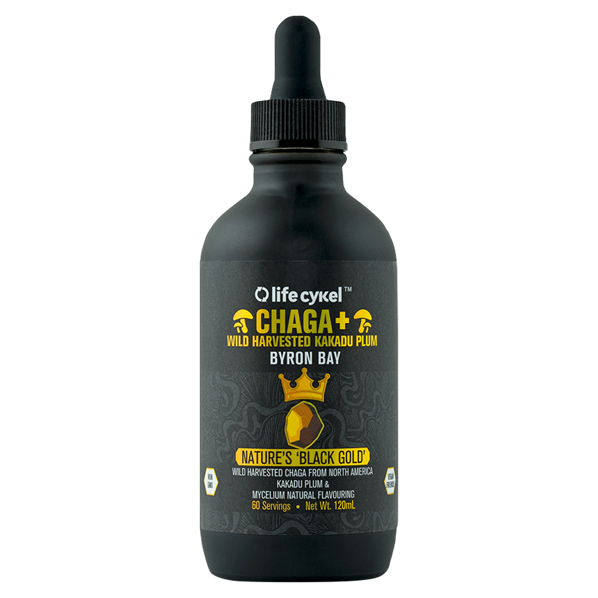 Lifecykel Chaga Mushroom Liquid Extract by Lifecykel