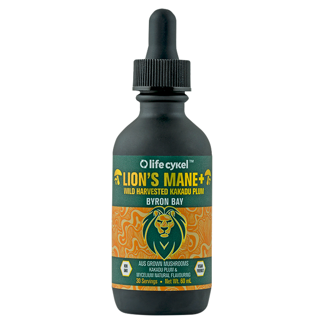Life Cykel Lions Mane Liquid Extract 60 Ml 30 Servings