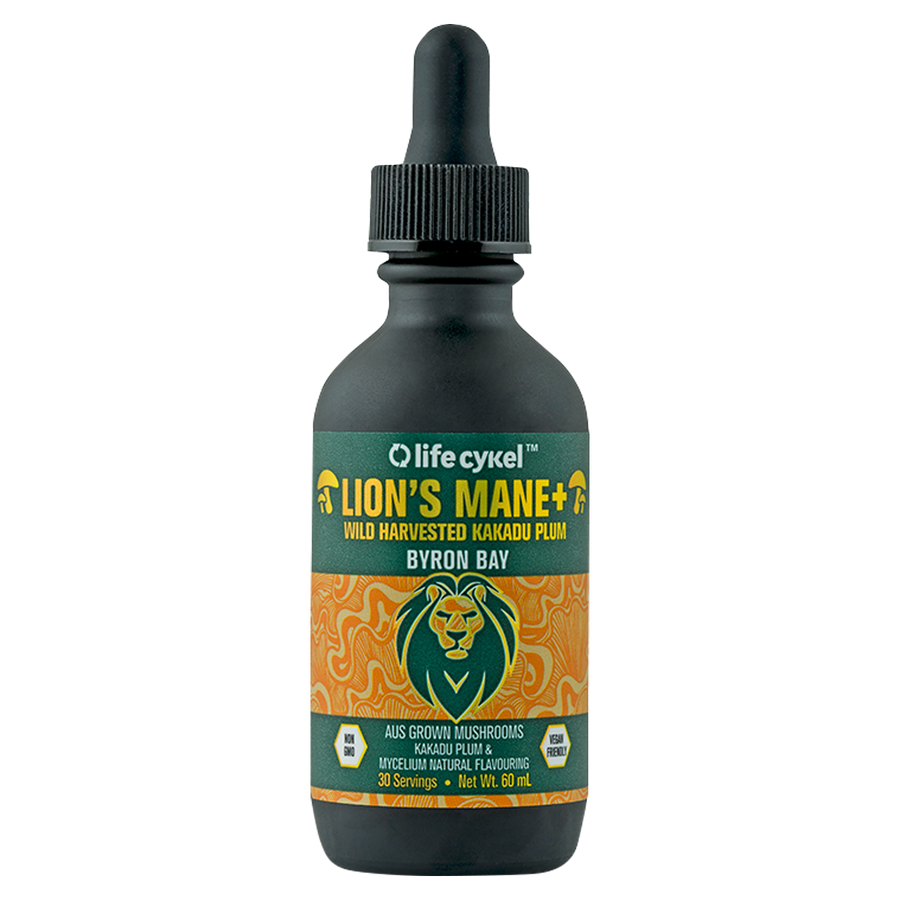 Life Cykel Lions Mane Liquid Extract 60 Ml 30 Servings