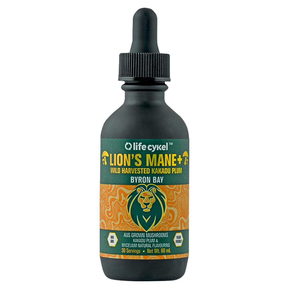 Life cykel lion's mane mushroom supplement by Lifecykel