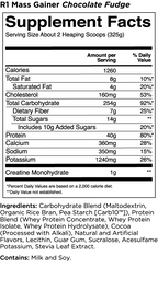 R1 Mass Gainer By Rule 1 by Rule 1
