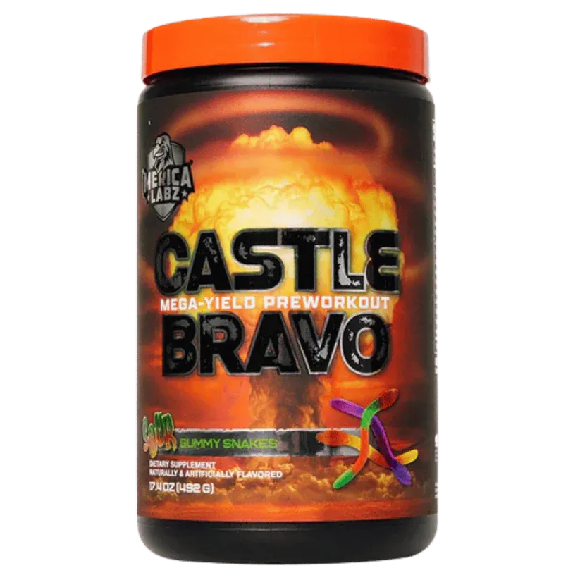 Merica Labs Castle Bravo Pre Workout Powder by Merica Labz