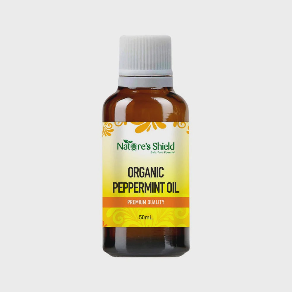 Nature's Shield Organic Peppermint Oil 25 mL
